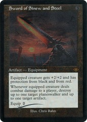 Sword of Sinew and Steel - Foil Etched - Retro Frame - MH1